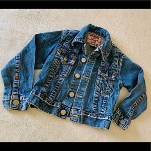 True Religion girl’s denim jacket